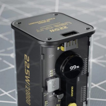 Išorinė baterija Dudao 'K16Pro' juodas 20000mAh 22.5W (QC3.0 / USB) (LED ekranas)
