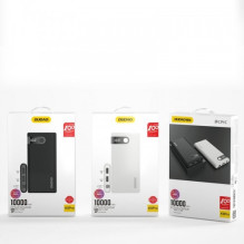 Išorinė baterija Dudao 'K9 Pro' juodas 10000mAh (2xUSB / Type-C / MicroUSB) (LED ekranas) Išorinė baterija Dudao 'K9 Pro' juodas 10000mAh (2xUSB / Type-C / MicroUSB) (LED ekranas)