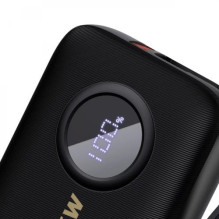 External battery Dudao 'K14' black 10000mAh (PD / QC3.0) + Type-C / Lightning cable