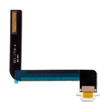Charging port for iPad Air / iPad 9.7'' / iPad 9.7'' 2018 with flexible connector / Black / OEM