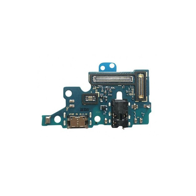 Krovimo lizdas skirtas Samsung A715 A71 2020 su lanksčiąja jungtimi / plata OEM