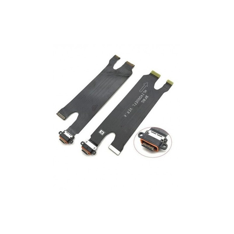 Krovimo lizdas skirtas Huawei P30 Pro su lanksčiąja jungtimi / plata 100% originalus (Service Pack)