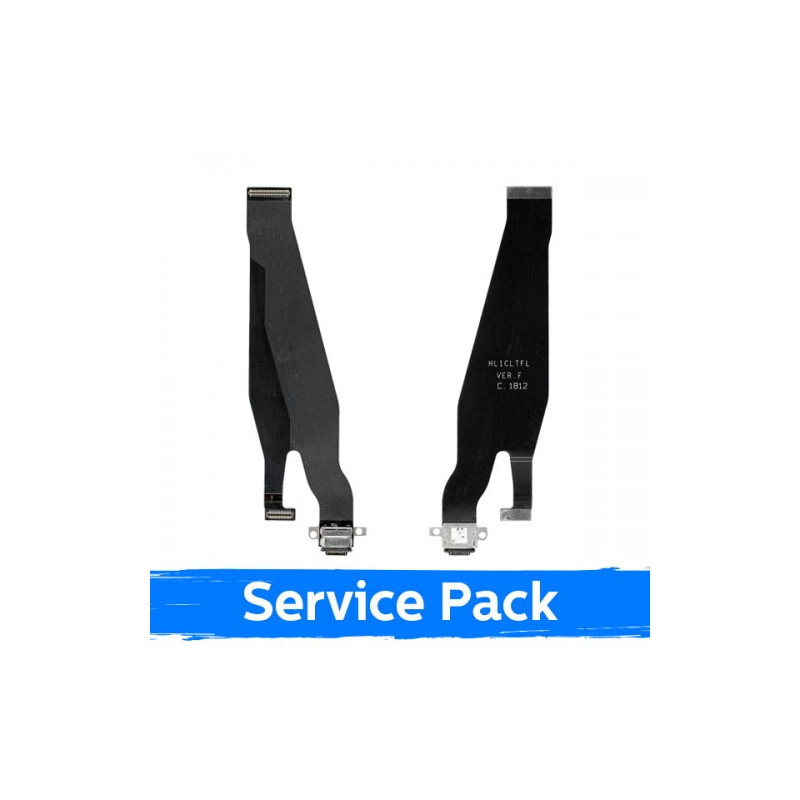 Krovimo lizdas skirtas Huawei P20 Pro su lanksčiąja jungtimi / plata 100% originalus (Service Pack)