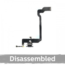 Charging port for iPhone XS with flexible connector / White / (100% original / from the device)
