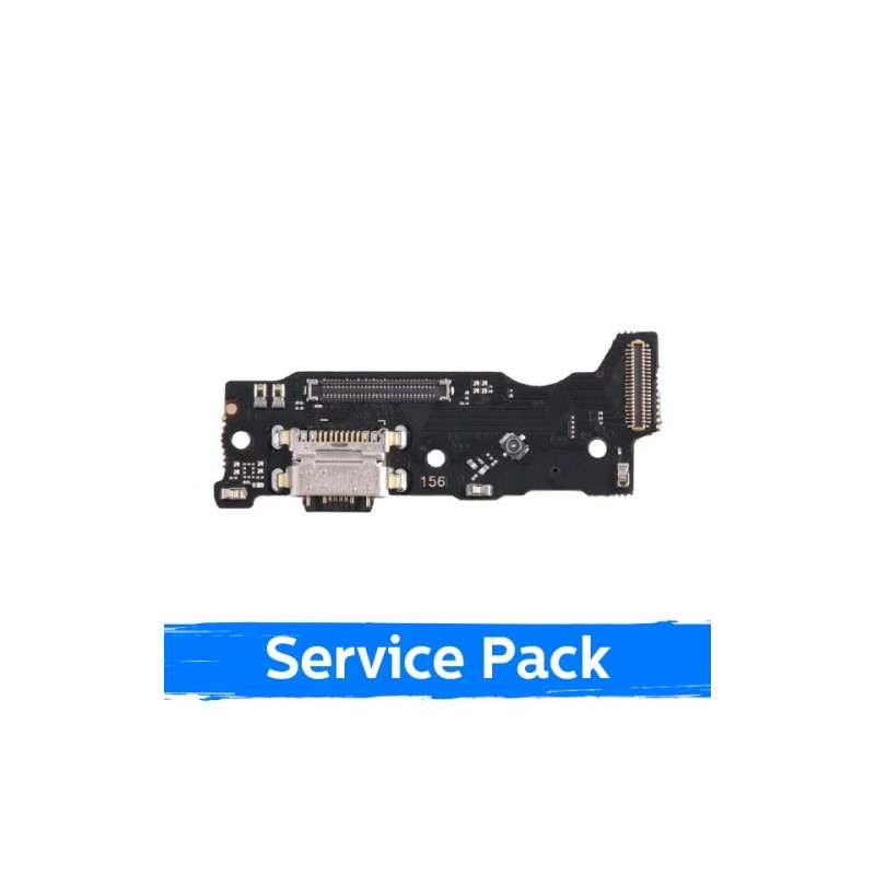 Krovimo lizdas skirtas Xiaomi Redmi Note 10 Pro su lanksčiąja jungtimi / plata (Service Pack)