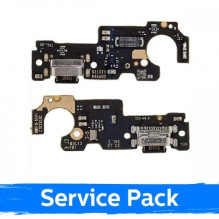 Charging port for Xiaomi Redmi Note 10 5G with flexible connector / wide (Service Pack)