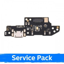 Charging port for Xiaomi Redmi 9A / 9AT / 9C with flexible connector / wide (Service Pack)