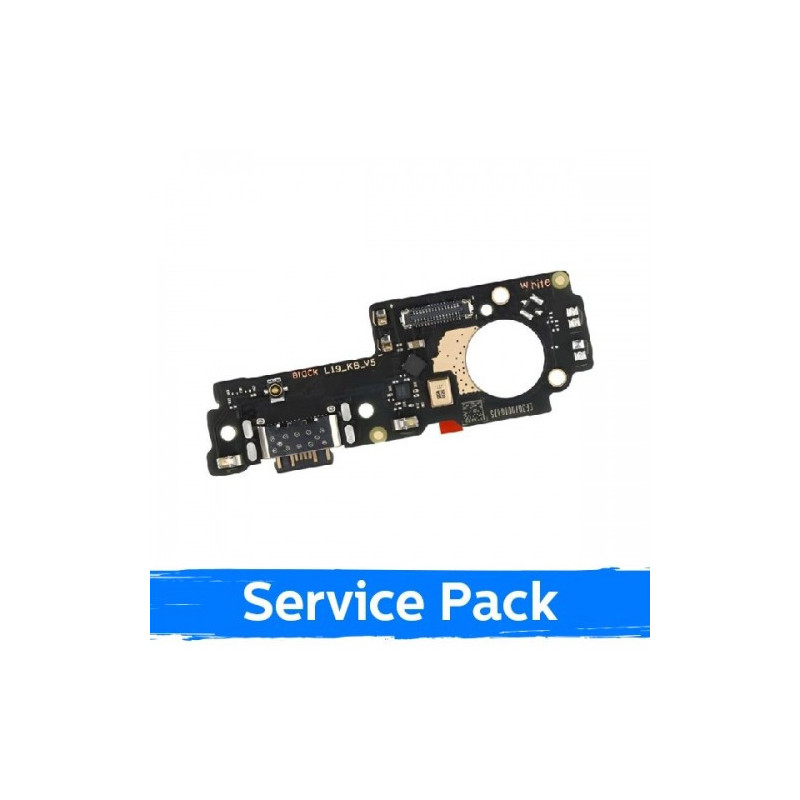 Charging port for Xiaomi Poco M5 4G with flexible connector / wide (Service Pack)
