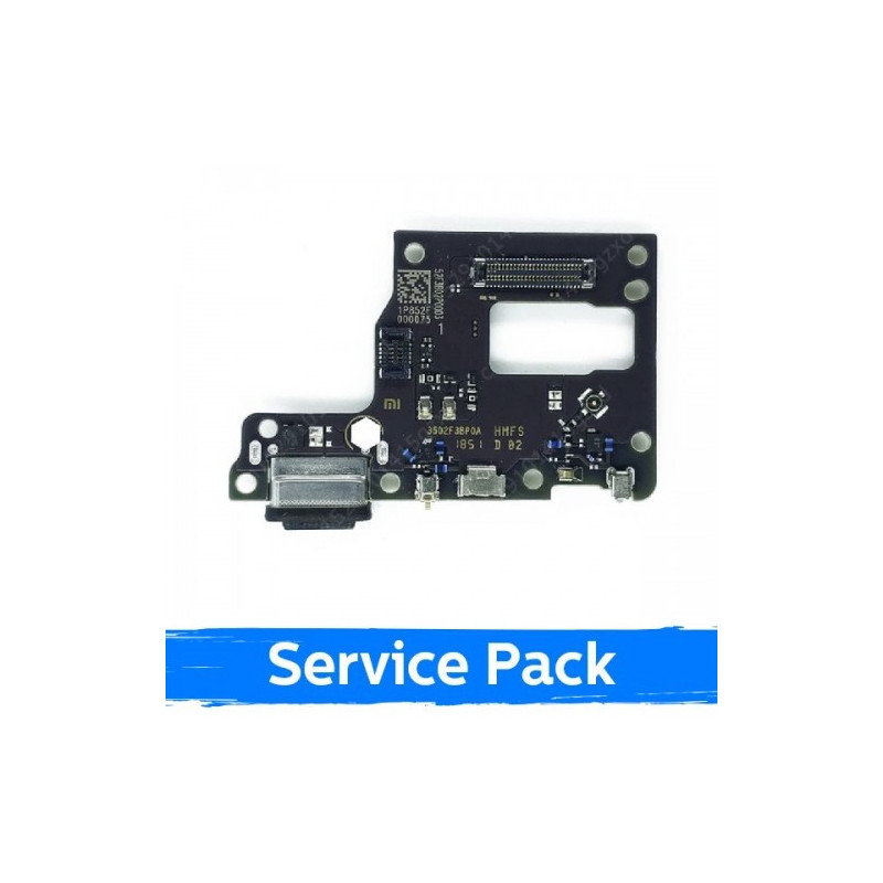 Charging port for Xiaomi Mi 9 Lite with flexible connector / wide (Service Pack)