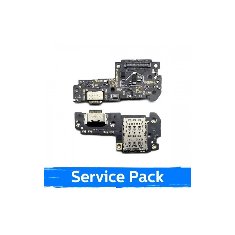 Charging port for Xiaomi Redmi Note 12 Pro 5G / Poco X5 Pro 5G with flexible connector / wide (Service Pack)