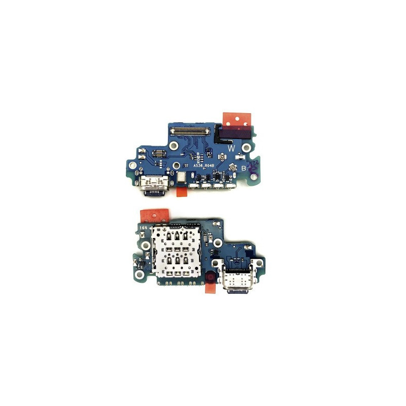 Krovimo lizdas skirtas Samsung A536 A53 5G su lanksčiąja jungtimi / plata OEM