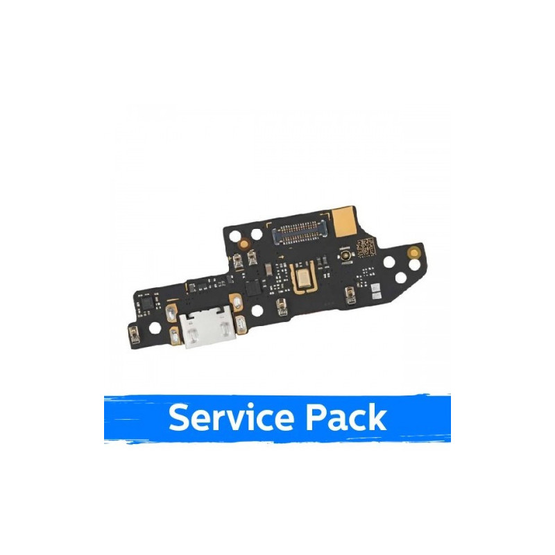 Charging port for Xiaomi Redmi 10A with flexible connector / wide (Service Pack)