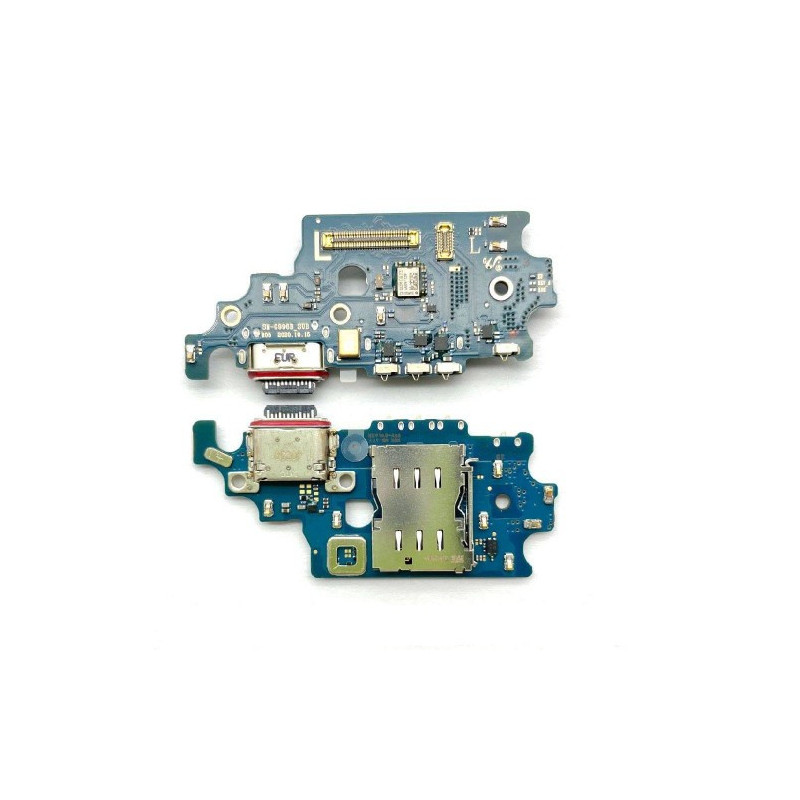 Krovimo lizdas skirtas Samsung G996 S21 Plus su lanksčiąja jungtimi / plata OEM