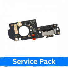 Charging port for Xiaomi Poco X5 5G with flexible connector / wide (Service Pack)