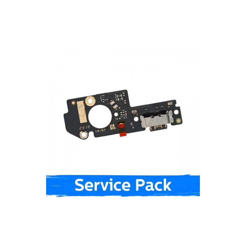 Charging port for Xiaomi Poco X5 5G with flexible connector / wide (Service Pack)