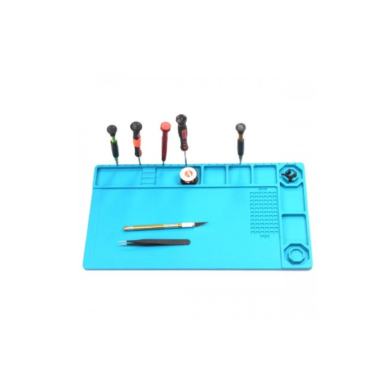 Silikoninis karščiui atsparus ardymo ir organizavimo padas 'TE-503' / 38cm x 21cm
