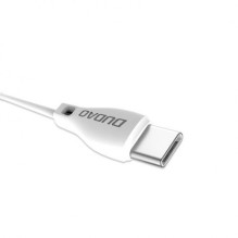 USB Kabelis Dudao 'L4T' baltas 'Type-C' 200cm USB Kabelis Dudao 'L4T' baltas 'Type-C' 200cm