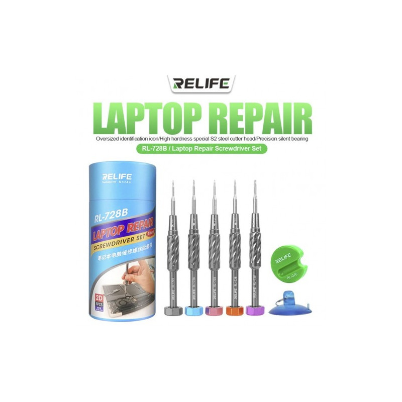 Screwdriver set 'RL-728B' / LAPTOP
