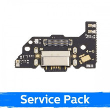 Charging port for Xiaomi Mi 11 Lite / Mi 11 Lite 5G / Mi 11 Lite 5G NE with flexible connector / wide (Service Pack)