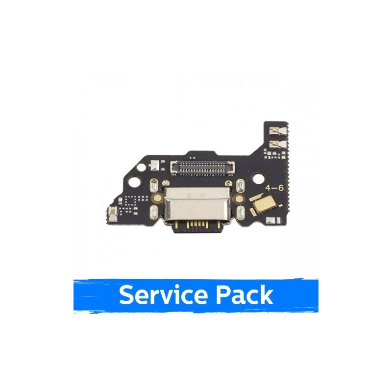Charging port for Xiaomi Mi 11 Lite / Mi 11 Lite 5G / Mi 11 Lite 5G NE with flexible connector / wide (Service Pack)