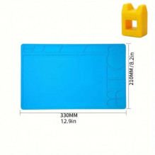 Silikoninis karščiui atsparus ardymo ir organizavimo padas 'TE-609' / 33cm x 21cm