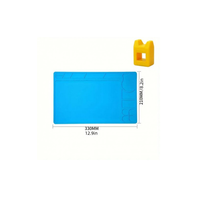 Silicone heat-resistant dismantling and organizing pad 'TE-609' / 33cm x 21cm