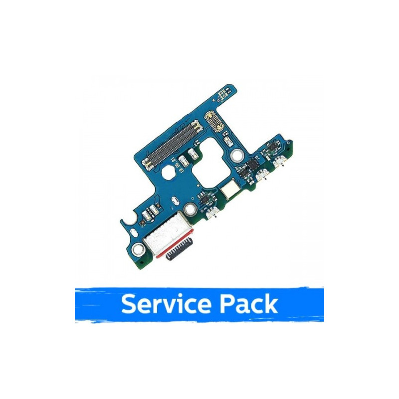 Krovimo lizdas skirtas Samsung N975 Note 10 Plus su lanksčiąja jungtimi / plata (Service Pack)