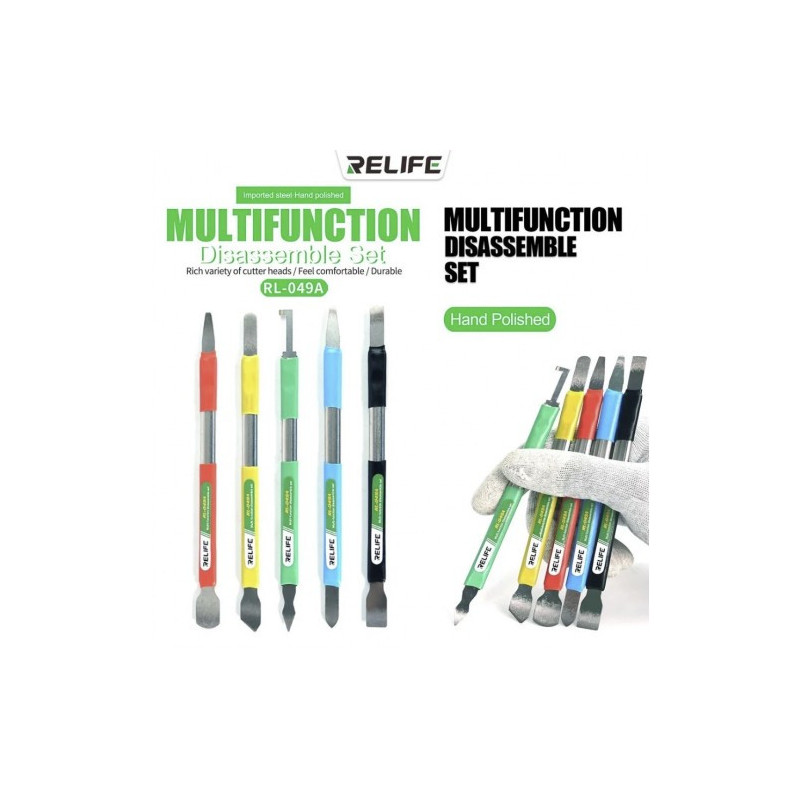 Dismantling or other element removal tool set 'Relife' RL-049A