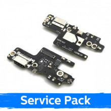 Charging port for Xiaomi Redmi Note 7 with flex connector / wide (Service Pack)