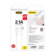 USB Cable Dudao 'L4T' white 'Type-C' 200cm