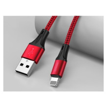 USB Cable Joyroom 'S-1530N1' red 'Lightning' 150cm