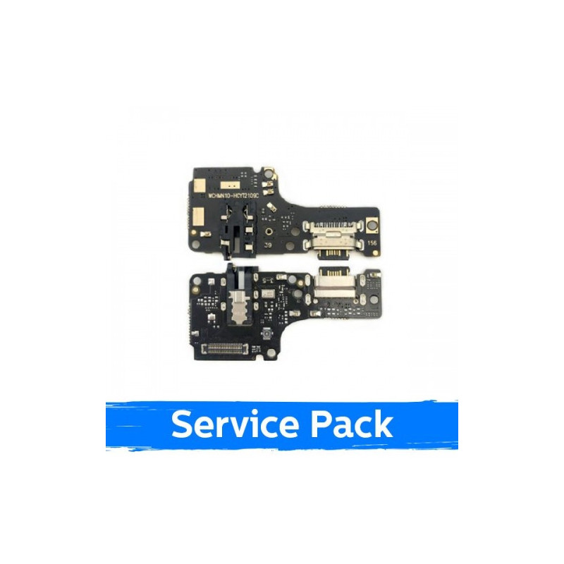 Charging port for Xiaomi Redmi Note 10 4G / Redmi Note 10S / Poco M5s with flexible connector / wide (Service Pack)