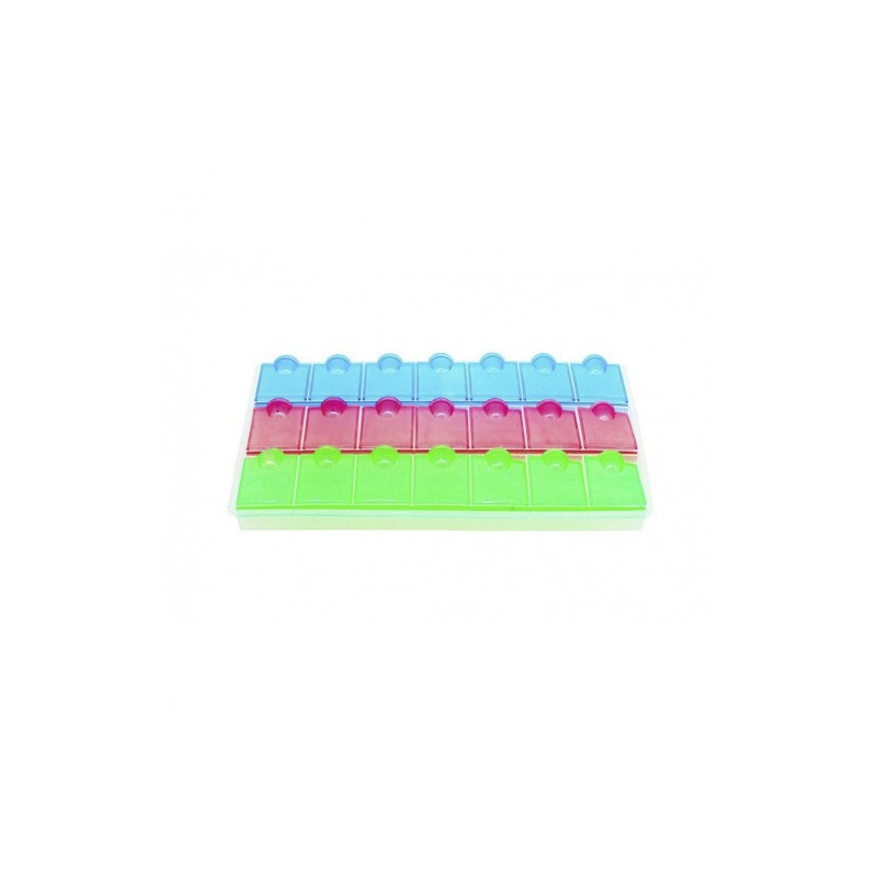 Multi-compartment box for organizing repair work / parts 'Sunshine' SS-002 (21 compartments)