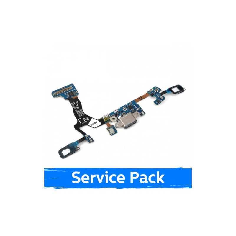 Charging port for Samsung G930 S7 with flex connector / wide (Service Pack)