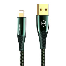 USB Kabelis Mcdodo 'CA-8065' žalias 'Lightning' 180cm