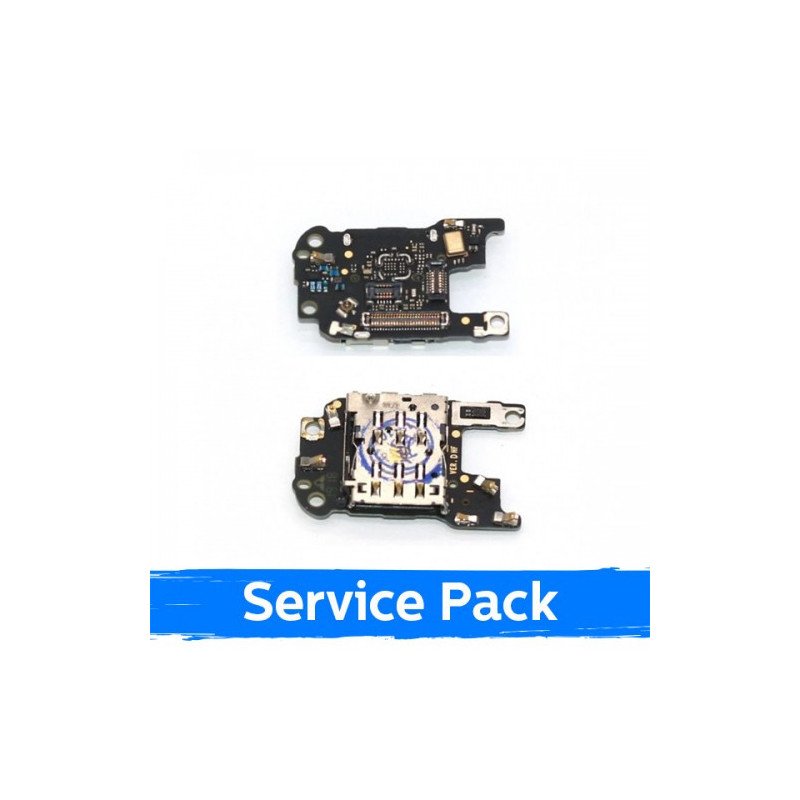 Flex cable for Huawei P30 Pro SIM contact and microphone / board (Service Pack)
