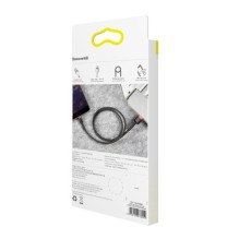 USB Kabelis Baseus 'Cafule' juodas / raudonas 'Lightning' 200cm