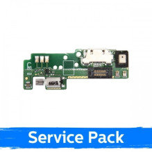 Charging port for Sony Xperia E5 F3311 with flex connector / flat (Service Pack)