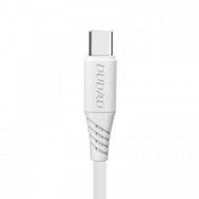 USB Kabelis Dudao 'L2T' baltas 'Type-C' 100cm (iki 5A)