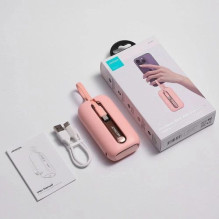 External battery Joyroom "JR-L012" pink 10000mAh (PD 22.5W) External battery Joyroom "JR-L012" pink 10000mAh (PD 22.5W)