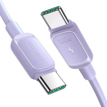 USB Cable Joyroom 'S-CC100A14' purple 'Type-C / Type-C' 120cm (up to 100W) USB Cable Joyroom 'S-CC100A14' purple 'Type-C / Type-C' 120cm (up to 100W)