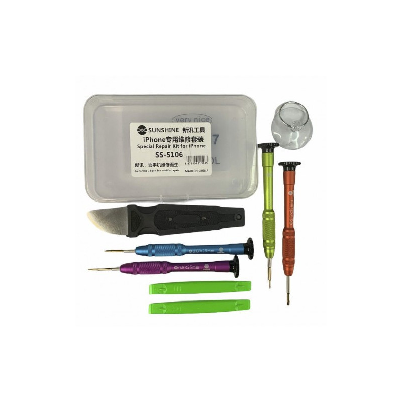 Screwdriver and disassembly tool set 'SS-5106'