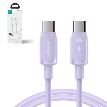 USB Cable Joyroom 'S-CC100A14' purple 'Type-C / Type-C' 120cm (up to 100W) USB Cable Joyroom 'S-CC100A14' purple 'Type-C / Type-C' 120cm (up to 100W)