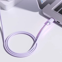 USB Kabelis Joyroom 'S-CC100A14' violetinis 'Type-C / Type-C' 120cm (iki 100W) USB Kabelis Joyroom 'S-CC100A14' violetinis 'Type-C / Type-C' 120cm (iki 100W)