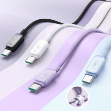 USB Cable Joyroom 'S-CC100A14' purple 'Type-C / Type-C' 120cm (up to 100W) USB Cable Joyroom 'S-CC100A14' purple 'Type-C / Type-C' 120cm (up to 100W)