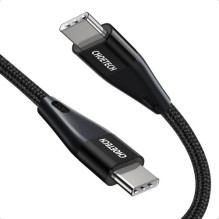 USB Kabelis Choetech 'XCC-1003' juodas 'Type-C / Type-C' 120cm USB Kabelis Choetech 'XCC-1003' juodas 'Type-C / Type-C' 120cm