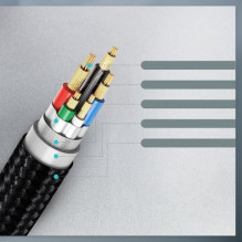USB Kabelis Choetech 'XCC-1003' juodas 'Type-C / Type-C' 120cm USB Kabelis Choetech 'XCC-1003' juodas 'Type-C / Type-C' 120cm