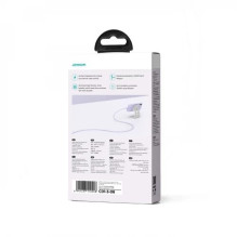 USB Kabelis Joyroom 'SA34-AL3' violetinis 'Lightning' 100cm