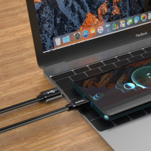 USB Cable Dudao 'L5G' black 'Type-C' 100cm