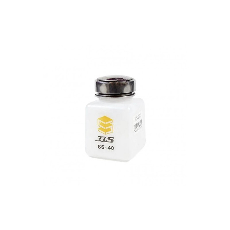Small plastic bottle with dispenser 'SS-40'